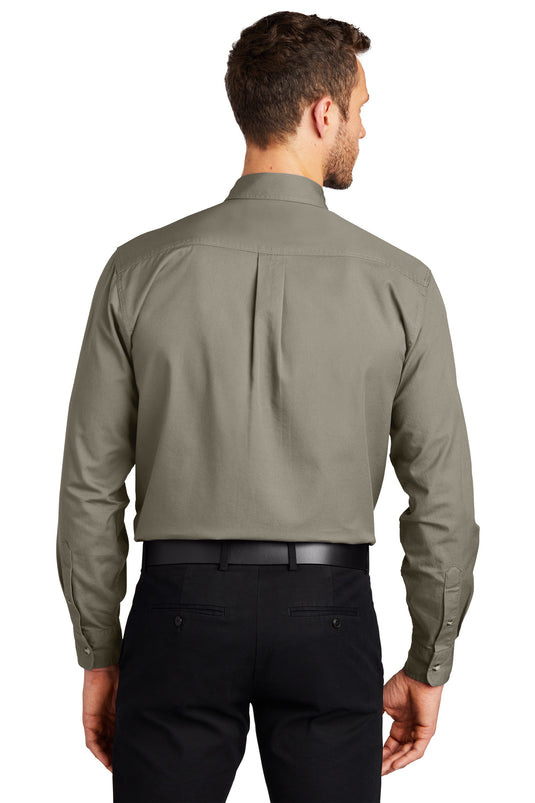 Port Authority Tall Long Sleeve Twill Shirt.  TLS600T