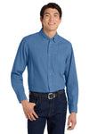 Port Authority TLS600 | Long Sleeve Shirt | Tall Denim