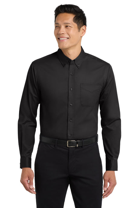 Port Authority Tall Long Sleeve Easy Care Shirt.  TLS608