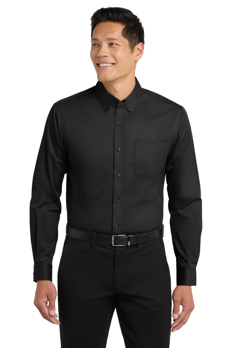Load image into Gallery viewer, Port Authority Tall Long Sleeve Easy Care Shirt.  TLS608
