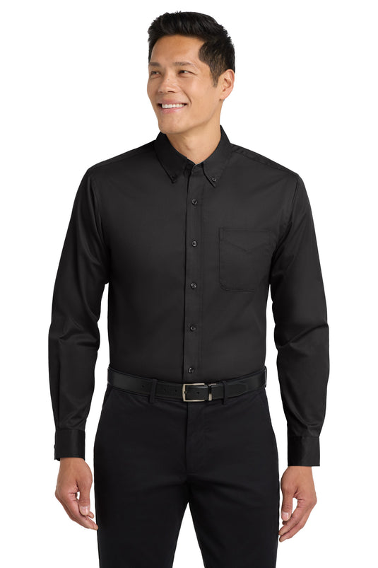 Port Authority Tall Long Sleeve Easy Care Shirt.  TLS608