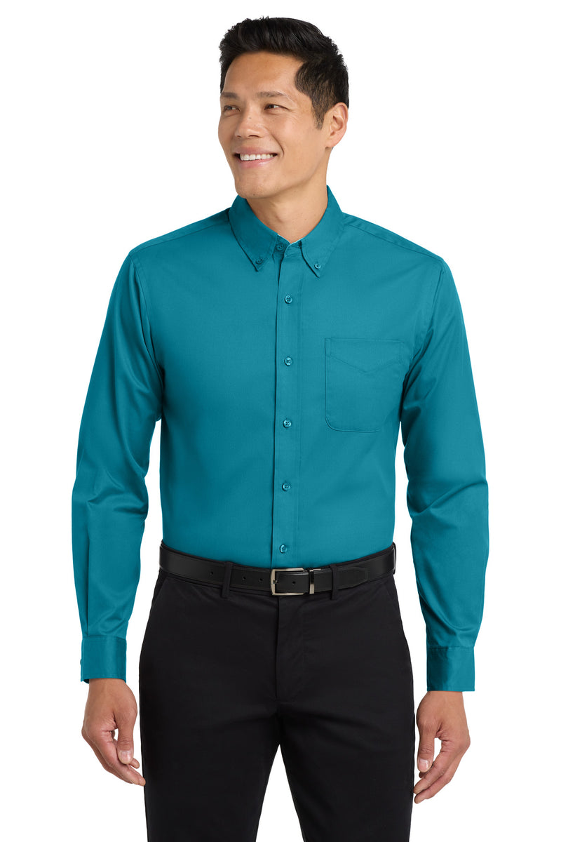 Load image into Gallery viewer, Port Authority Tall Long Sleeve Easy Care Shirt.  TLS608
