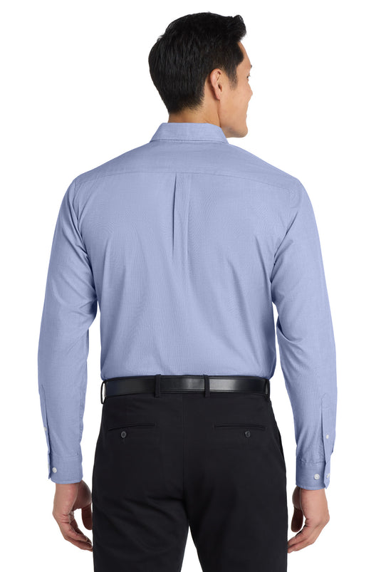Port Authority Tall Crosshatch Easy Care Shirt. TLS640