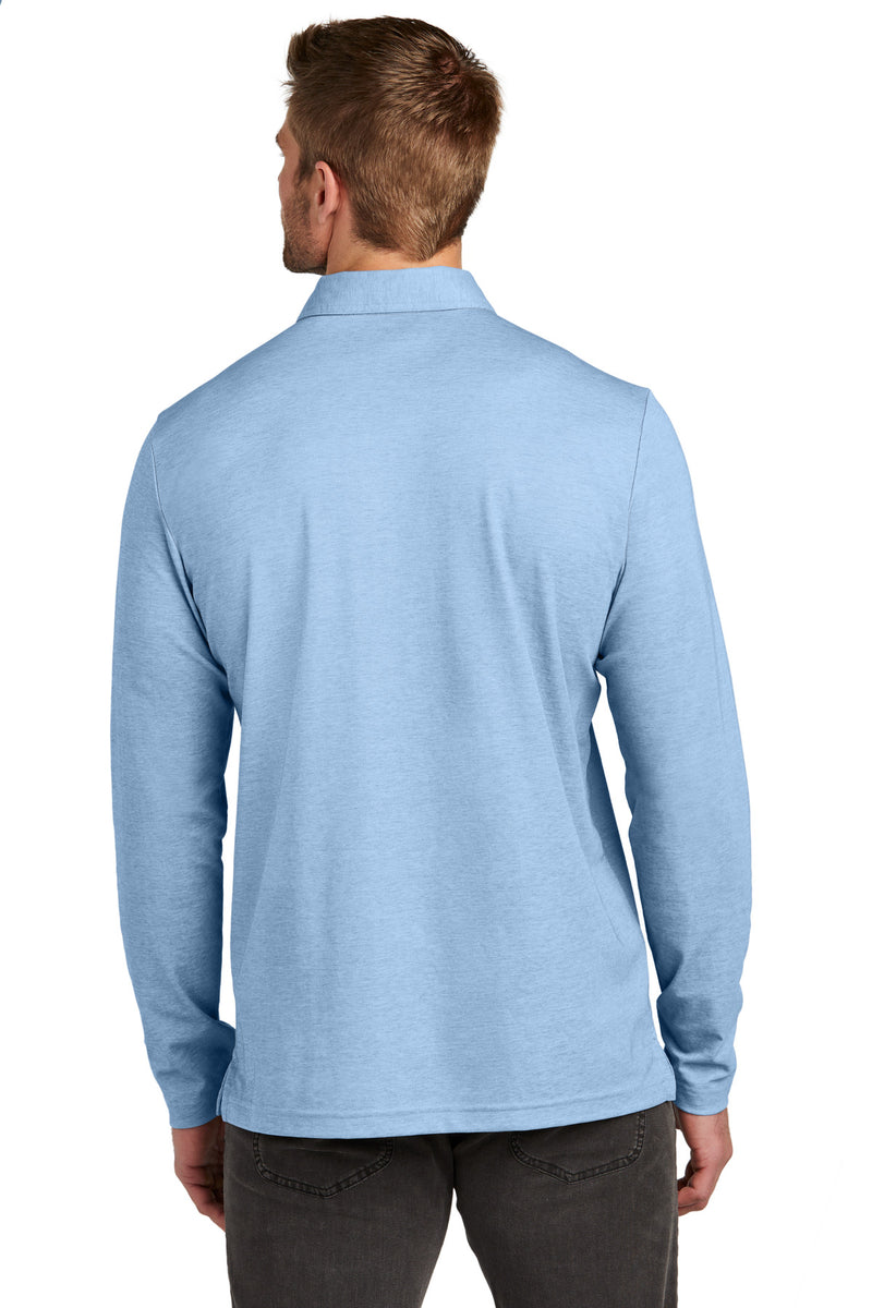Load image into Gallery viewer, TravisMathew Oceanside Heather Long Sleeve Polo TM1MZ343

