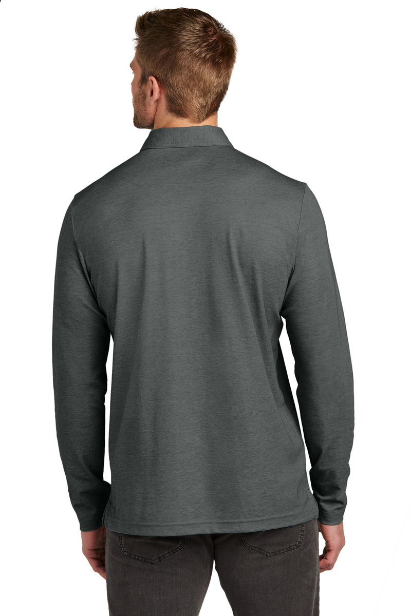 Load image into Gallery viewer, TravisMathew Oceanside Heather Long Sleeve Polo TM1MZ343
