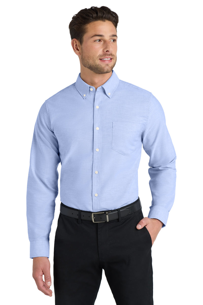 Load image into Gallery viewer, Port Authority Tall SuperPro Oxford Shirt. TS658
