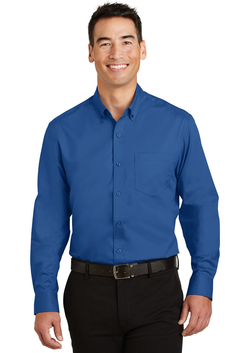 Load image into Gallery viewer, Port Authority Tall SuperPro Twill Shirt. TS663
