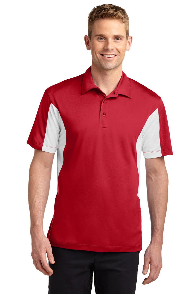 Load image into Gallery viewer, Sport-Tek Tall Side Blocked Micropique Sport-Wick Polo. TST655
