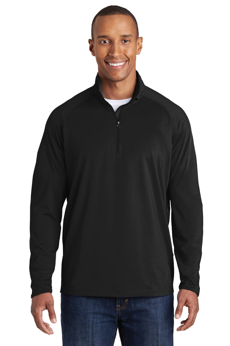 Load image into Gallery viewer, Sport-Tek Tall Sport-Wick Stretch 1/4-Zip Pullover. TST850
