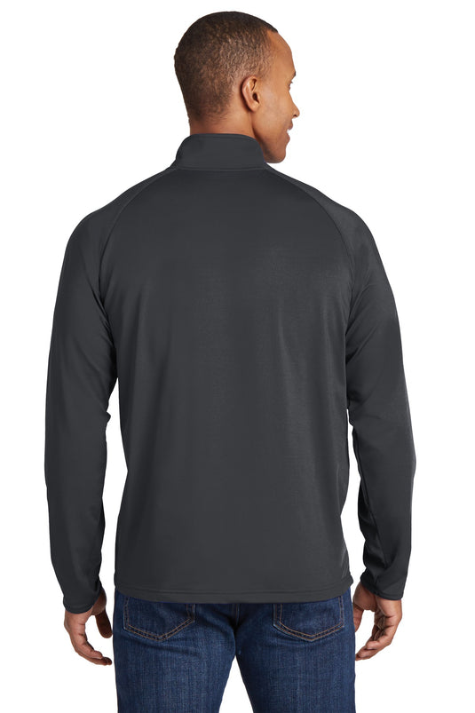Sport-Tek Tall Sport-Wick Stretch 1/4-Zip Pullover. TST850