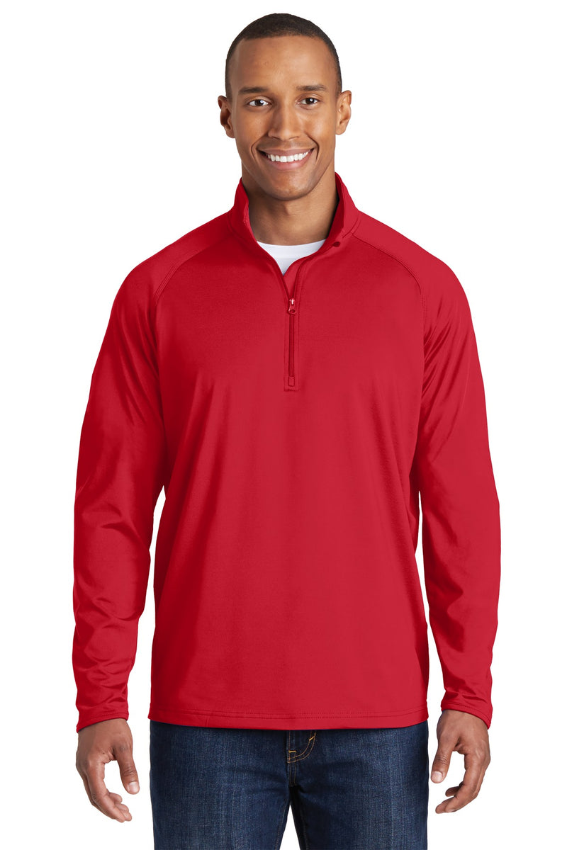 Load image into Gallery viewer, Sport-Tek Tall Sport-Wick Stretch 1/4-Zip Pullover. TST850
