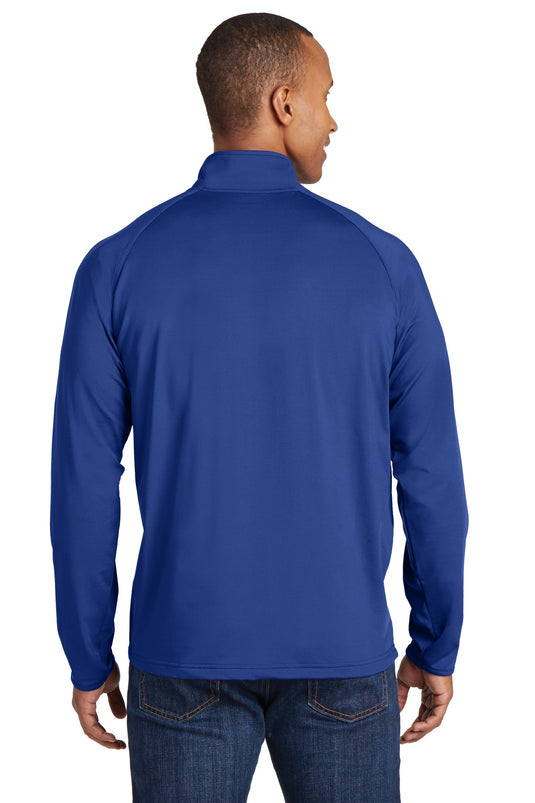 Sport-Tek Tall Sport-Wick Stretch 1/4-Zip Pullover. TST850