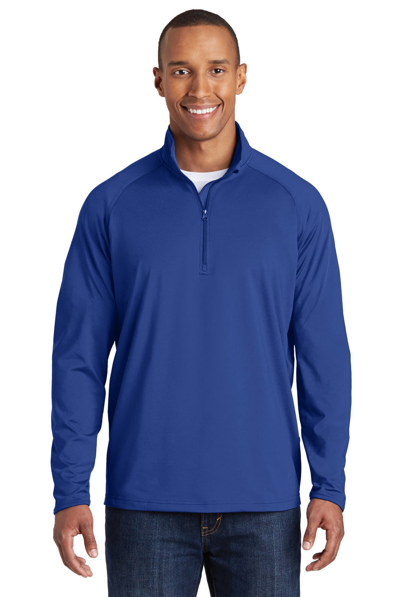 Load image into Gallery viewer, Sport-Tek Tall Sport-Wick Stretch 1/4-Zip Pullover. TST850
