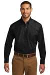 Port Authority TW100 | Woven Shirt | Tall Long Sleeve Carefree Poplin