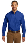 Port Authority TW100 | Woven Shirt | Tall Long Sleeve Carefree Poplin