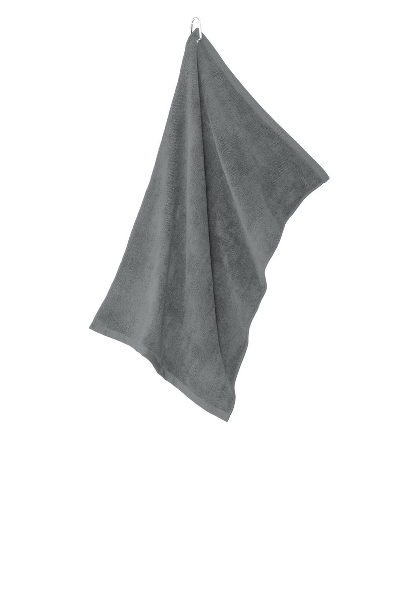Load image into Gallery viewer, Port Authority Grommeted Microfiber Golf Towel. TW530

