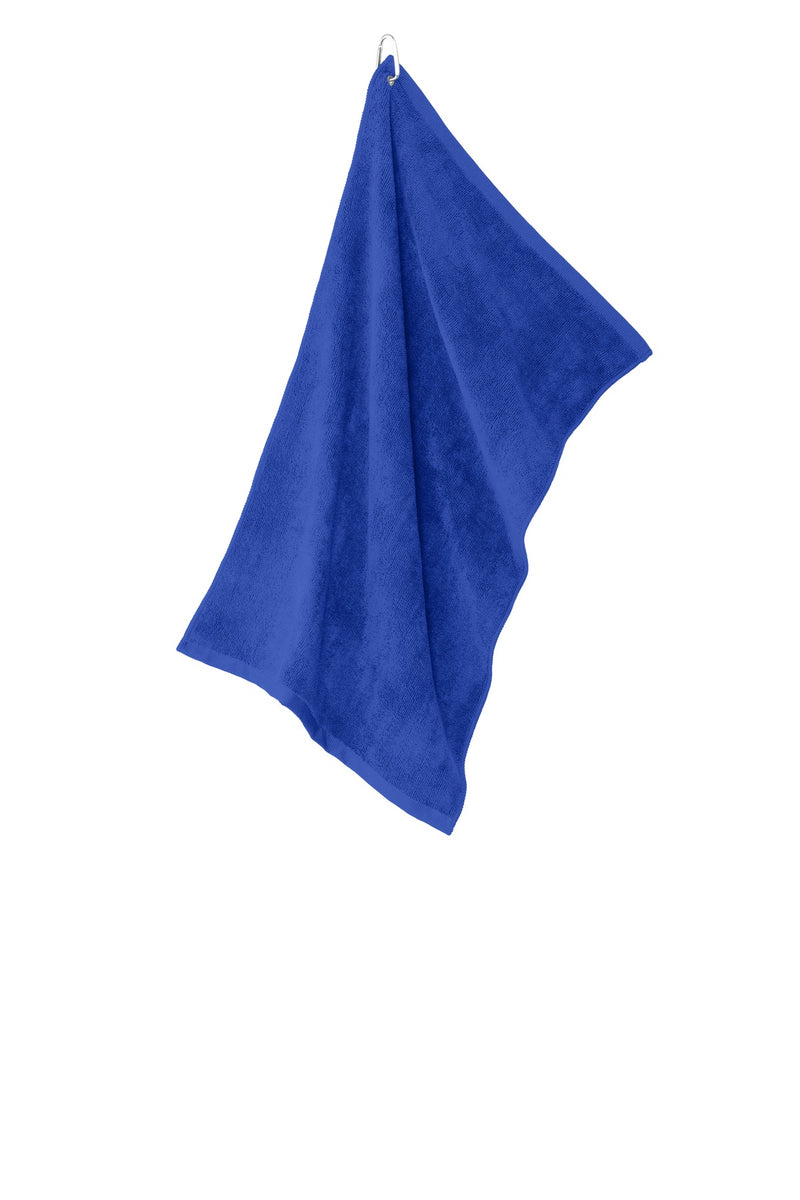 Load image into Gallery viewer, Port Authority Grommeted Microfiber Golf Towel. TW530
