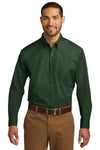 Port Authority W100 | Woven Shirt | Long Sleeve Carefree Poplin