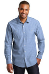 Port Authority W380 | Woven Shirt | Slub Chambray