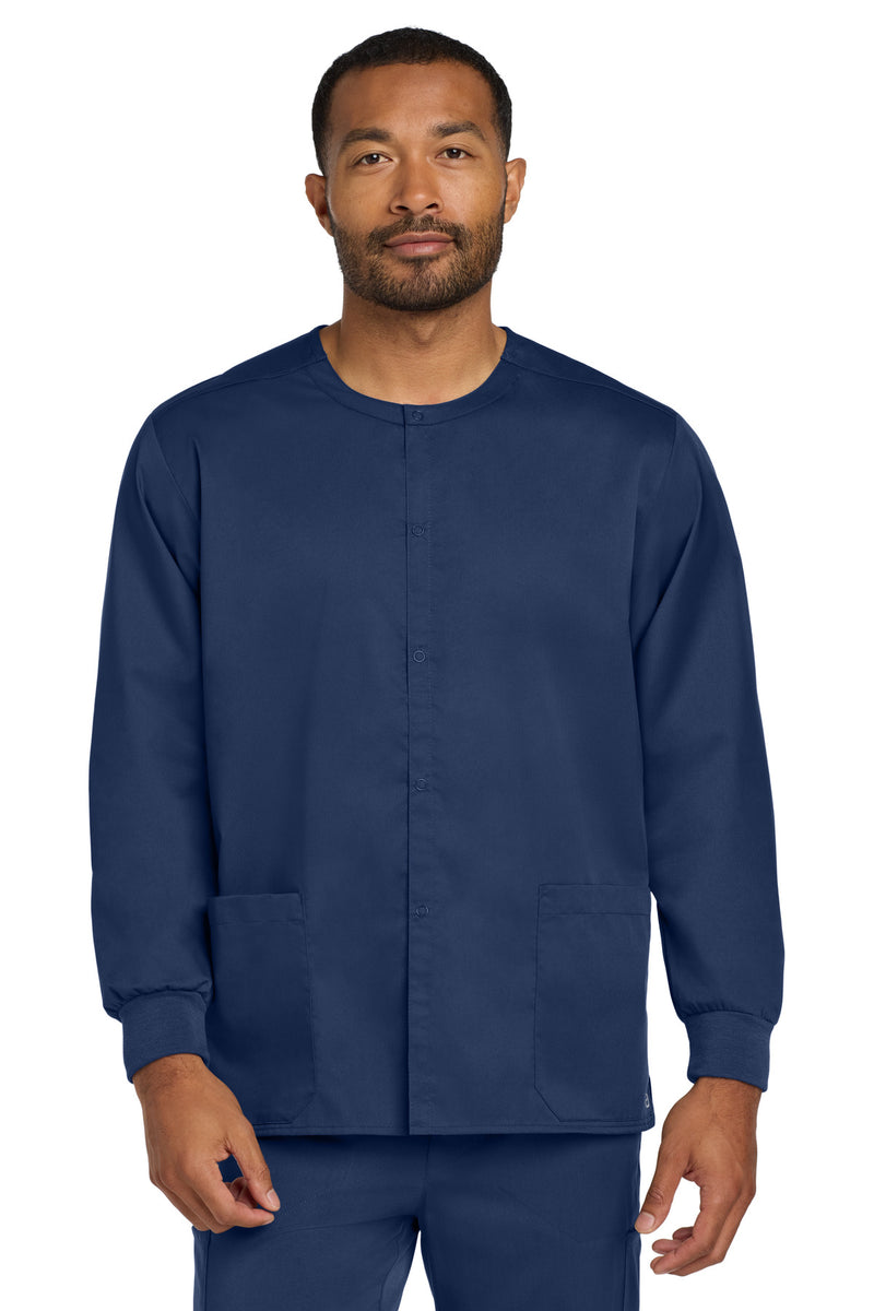 Load image into Gallery viewer, Wink Unisex WorkFlex Snap-Front Scrub Jacket WW3080
