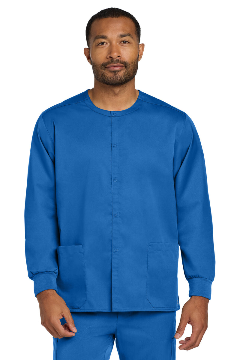 Load image into Gallery viewer, Wink Unisex WorkFlex Snap-Front Scrub Jacket WW3080
