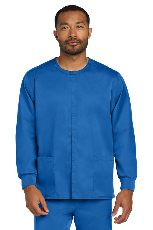 Wink Unisex WorkFlex Snap-Front Scrub Jacket WW3080