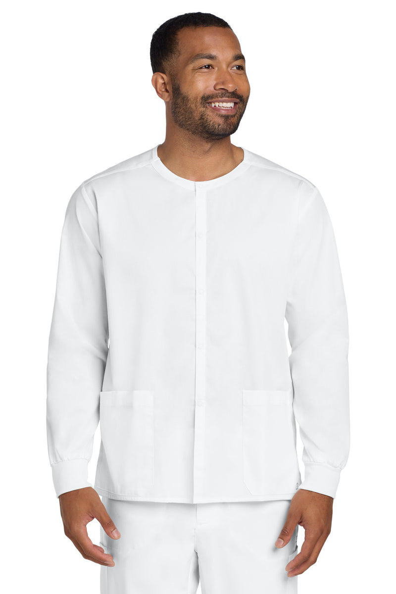 Load image into Gallery viewer, Wink Unisex WorkFlex Snap-Front Scrub Jacket WW3080
