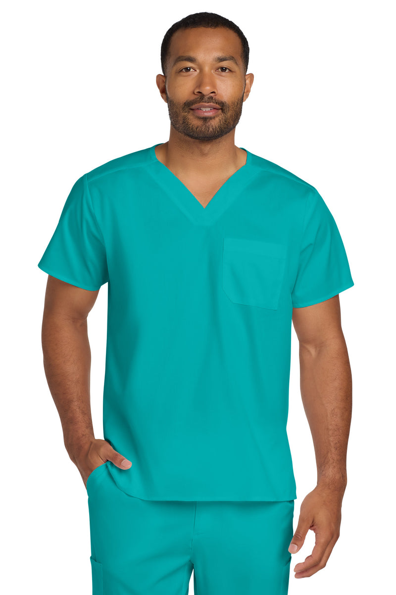 Load image into Gallery viewer, Wink Unisex WorkFlex Chest Pocket V-Neck Top WW3160
