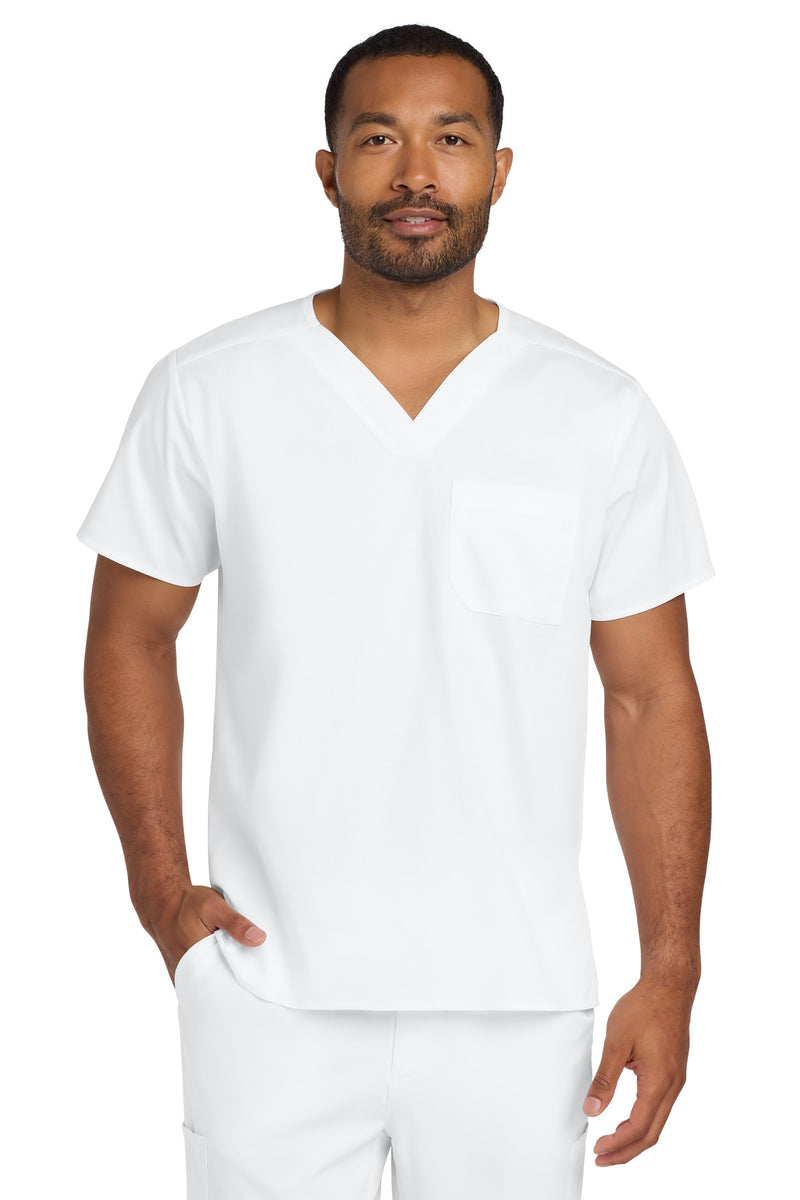 Load image into Gallery viewer, Wink Unisex WorkFlex Chest Pocket V-Neck Top WW3160
