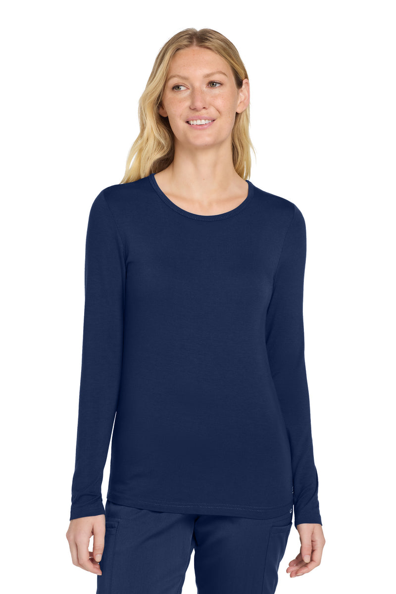 Load image into Gallery viewer, Wink Women&#39;s Long Sleeve Layer Tee WW4029
