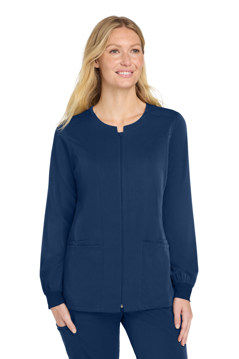 Load image into Gallery viewer, Wink Women&#39;s Premiere Flex Full-Zip Scrub Jacket WW4088

