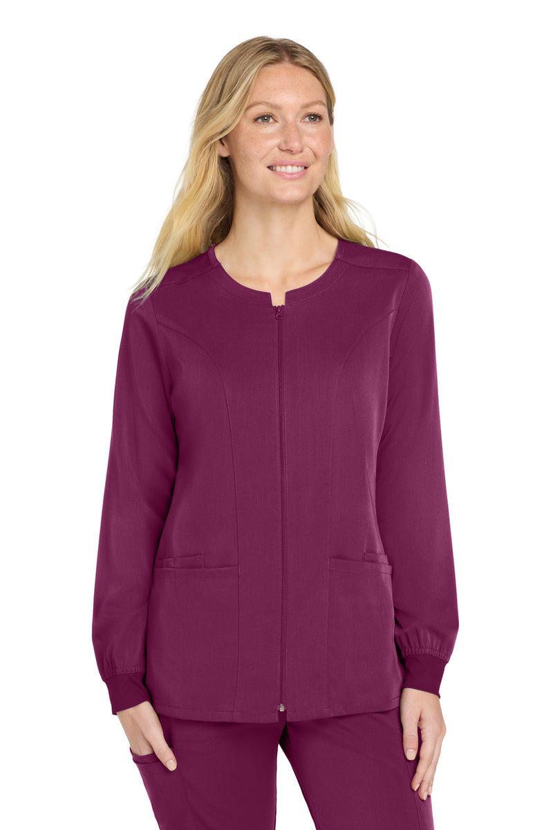 Load image into Gallery viewer, Wink Women&#39;s Premiere Flex Full-Zip Scrub Jacket WW4088
