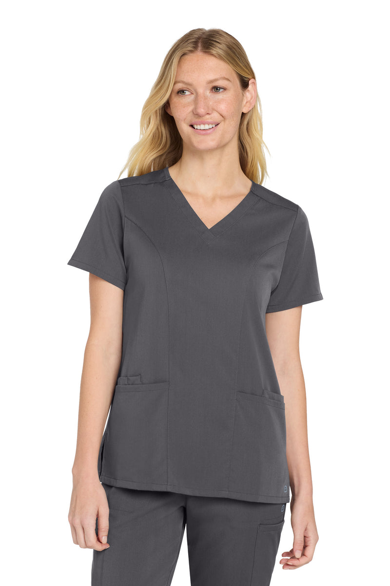 Load image into Gallery viewer, Wink Women&#39;s Premiere Flex V-Neck Top WW4168
