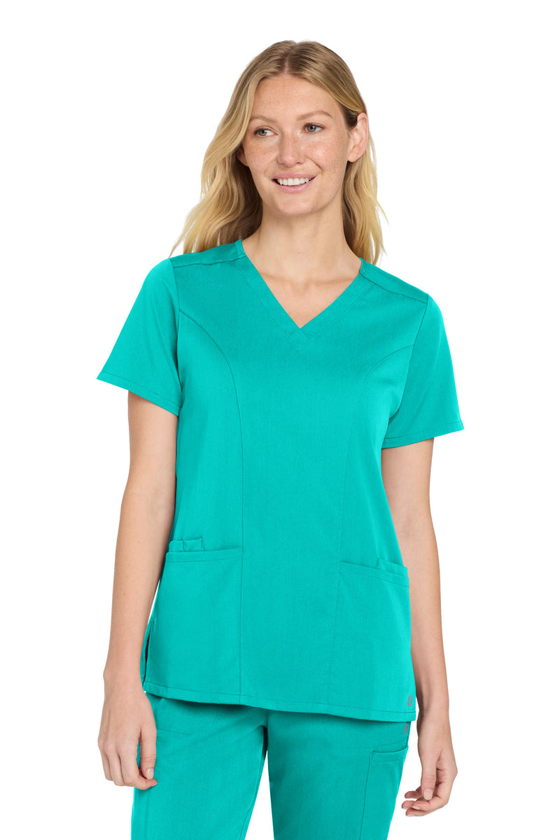 Load image into Gallery viewer, Wink Women&#39;s Premiere Flex V-Neck Top WW4168
