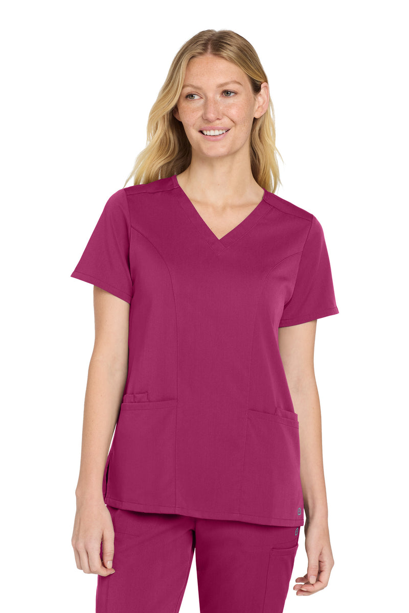 Load image into Gallery viewer, Wink Women&#39;s Premiere Flex V-Neck Top WW4168
