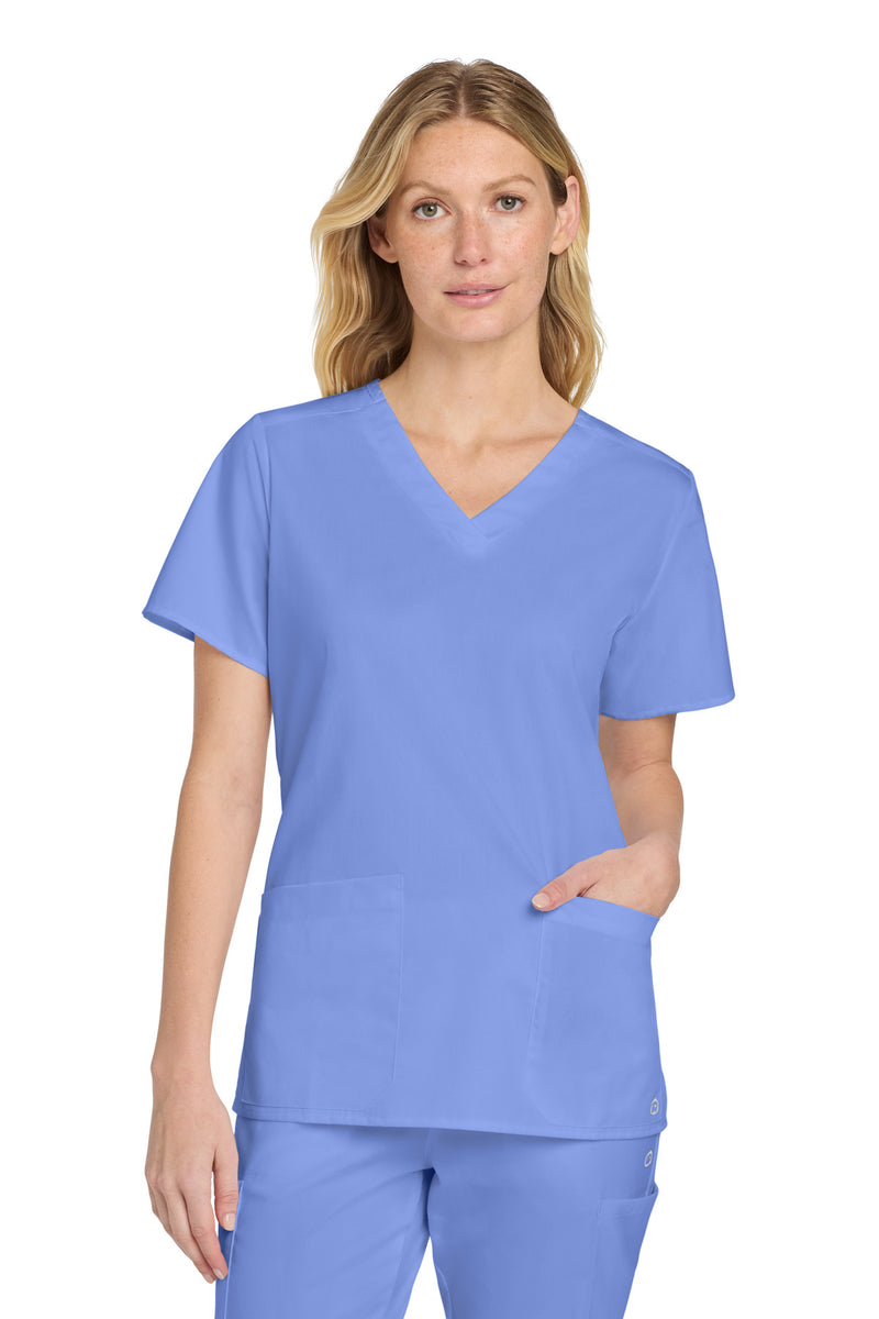 Load image into Gallery viewer, Wink Women&#39;s WorkFlex V-Neck Top WW4560
