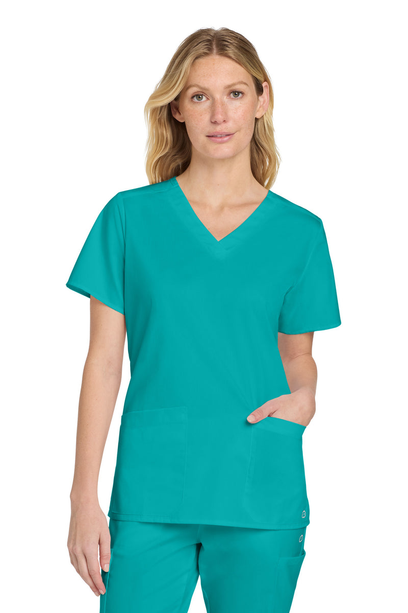 Load image into Gallery viewer, Wink Women&#39;s WorkFlex V-Neck Top WW4560
