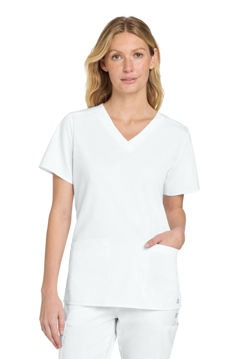 Load image into Gallery viewer, Wink Women&#39;s WorkFlex V-Neck Top WW4560
