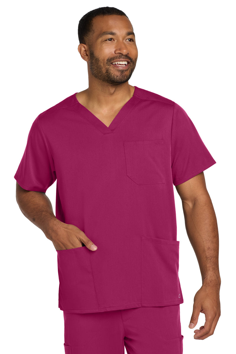 Load image into Gallery viewer, Wink Men&#39;s Premiere Flex V-Neck Top WW5068
