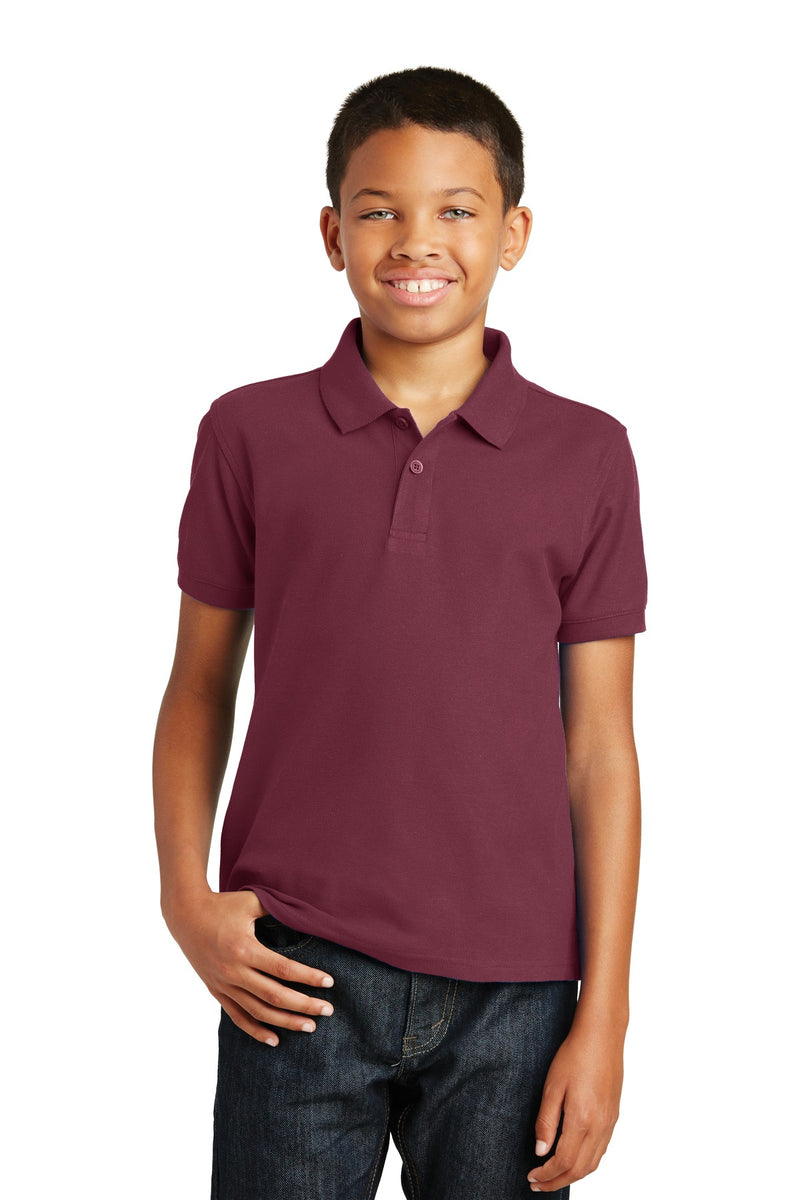 Load image into Gallery viewer, Port Authority Youth Core Classic Pique Polo. Y100
