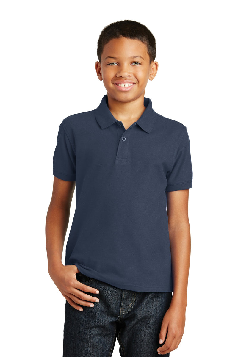 Load image into Gallery viewer, Port Authority Youth Core Classic Pique Polo. Y100
