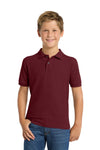 Port Authority Youth Silk Touch Polo.  Y500