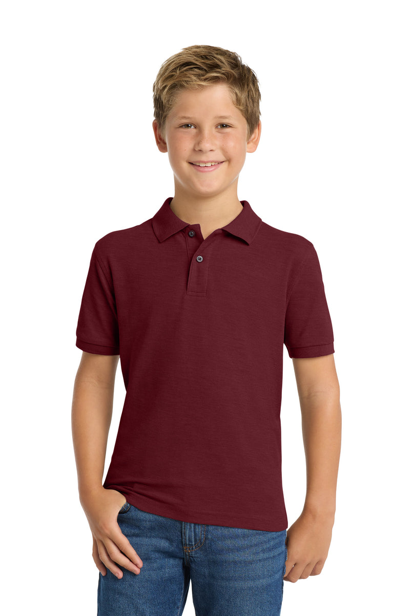 Load image into Gallery viewer, Port Authority Youth Silk Touch Polo.  Y500
