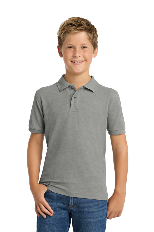 Port Authority Youth Silk Touch Polo.  Y500
