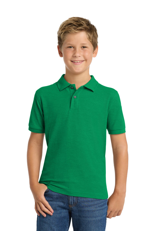 Port Authority Youth Silk Touch Polo.  Y500