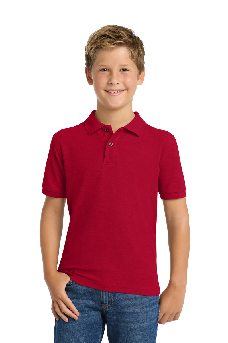 Load image into Gallery viewer, Port Authority Youth Silk Touch Polo.  Y500
