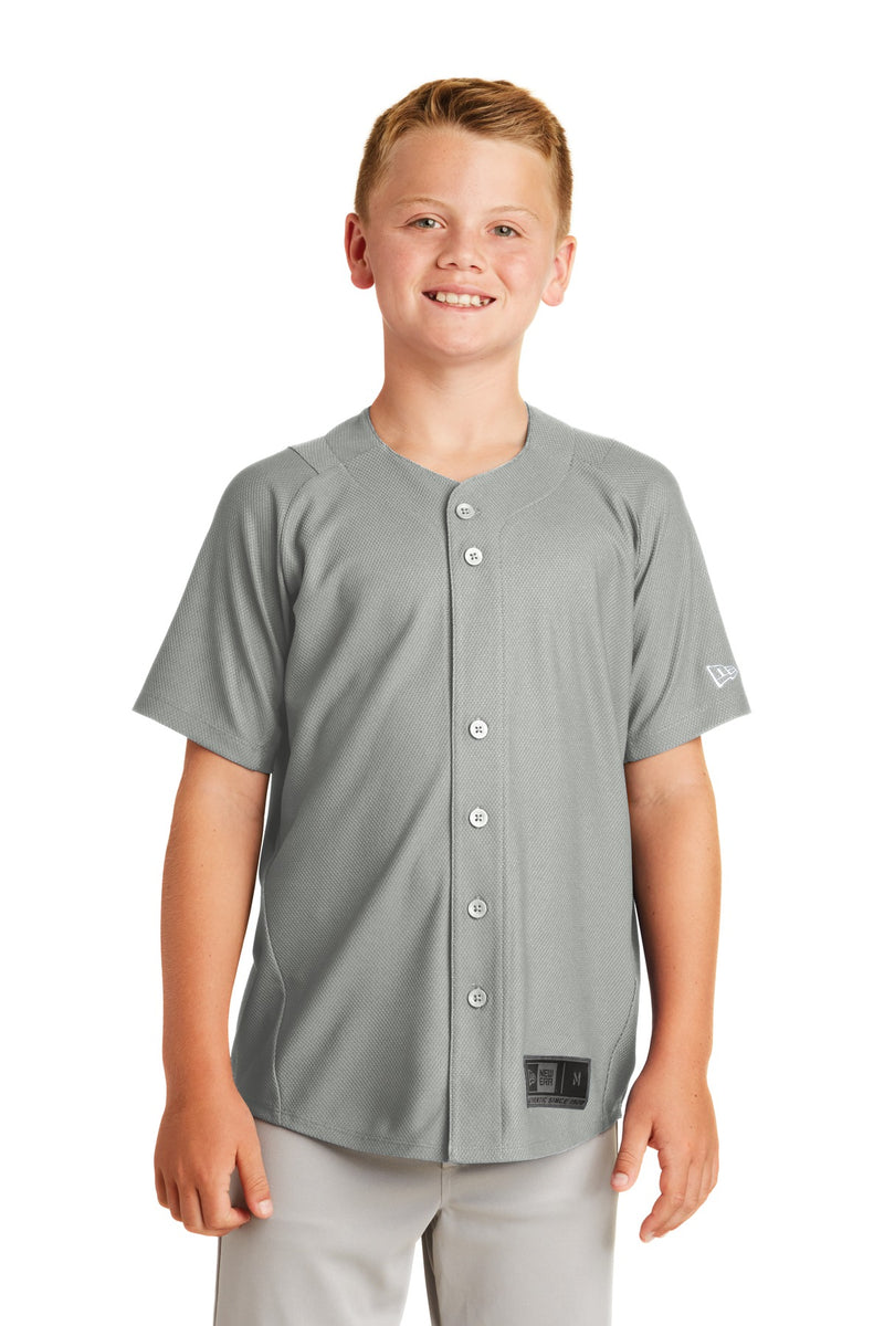 Load image into Gallery viewer, New Era  Youth Diamond Era Full-Button Jersey. YNEA220
