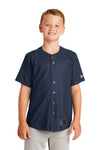 New Era  Youth Diamond Era Full-Button Jersey. YNEA220