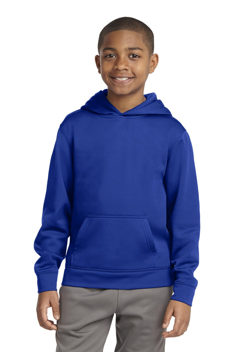 Load image into Gallery viewer, Sport-Tek Youth Sport-Wick Fleece Hooded Pullover. YST244
