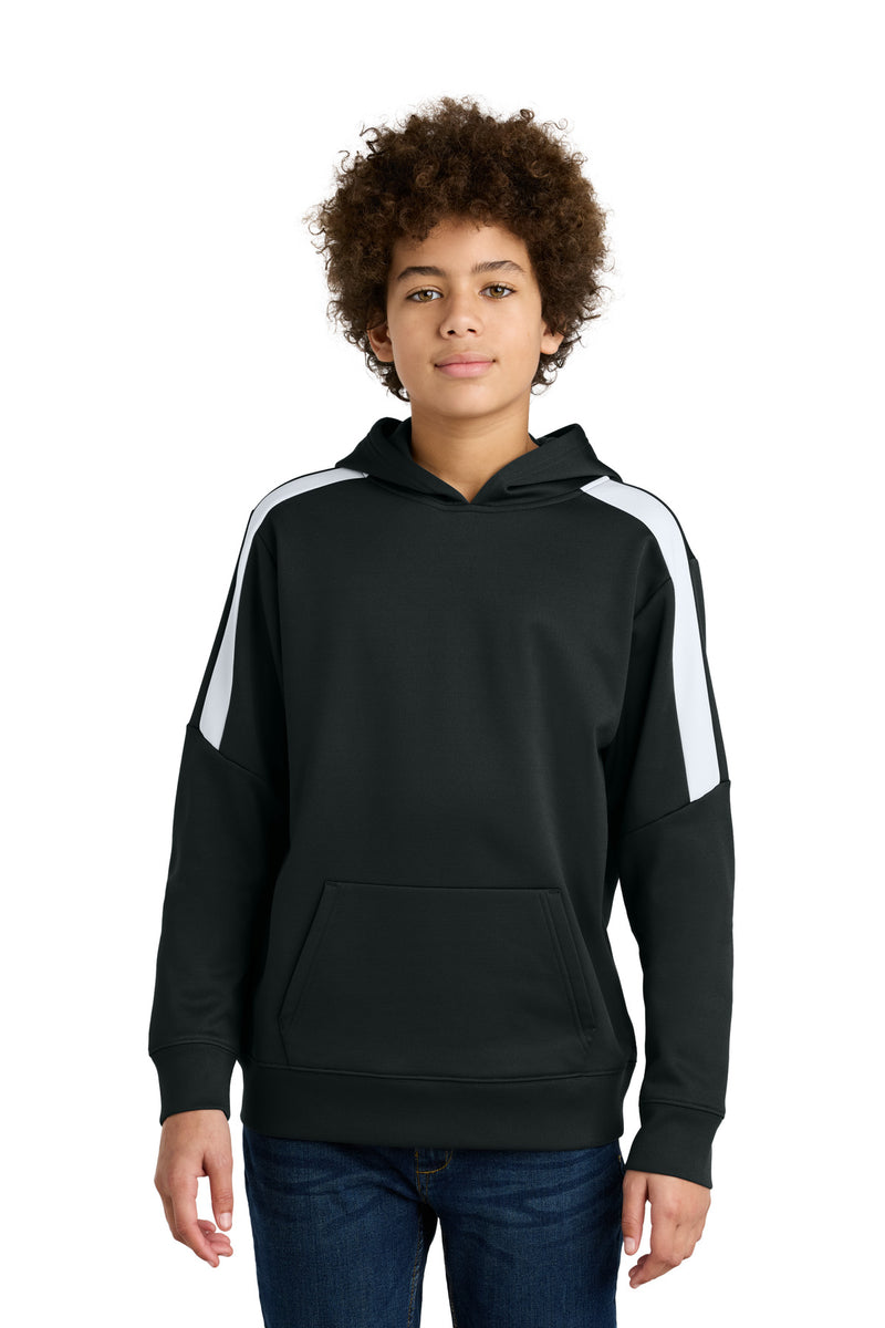 Load image into Gallery viewer, Sport-Tek Youth Sport-Wick Fleece United Pullover Hoodie YST255
